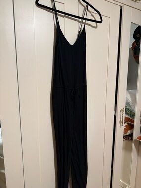 Princess Vera Wang Black Strap Jumpsuit